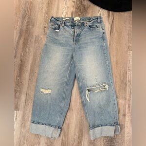 Relaxed Light Blue Jeans